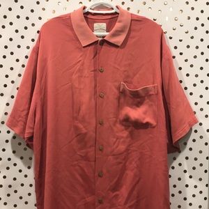 Tommy Bahama XL Relax Salmon Shirt